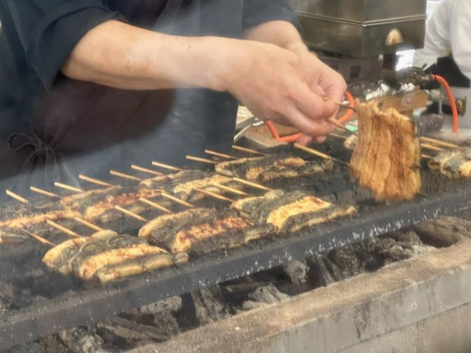 うなぎまつり_焼き1.