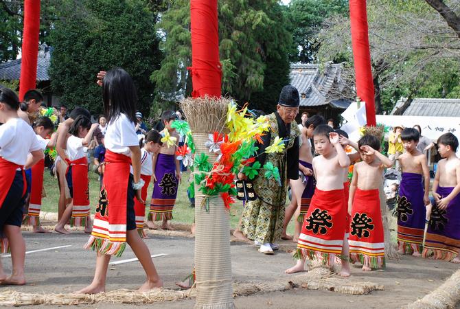 岩槻の古式土俵入り（笹久保）