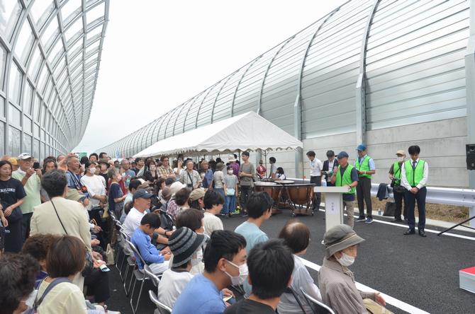一般国道122号線「蓮田岩槻バイパス」開通式典