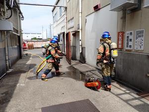 放水活動訓練