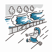 洪水に対する備え