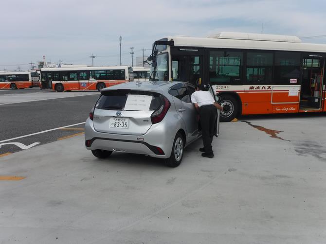 【バス運転士による初動対応】