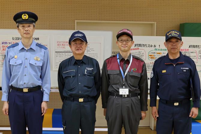 避難所運営訓練