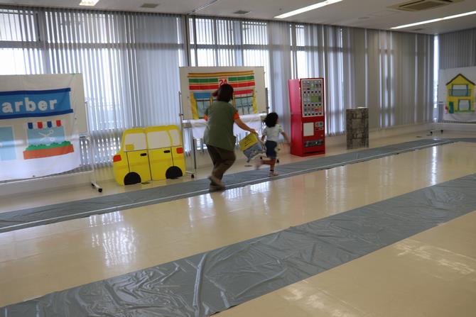 逃げる練習