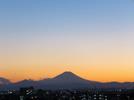 201710ブレイクショット3富士山夕方
