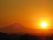 201712ブレイクショット3富士山夕日2