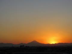 201712ブレイクショット6富士山と夕日5